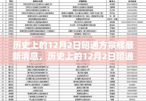 历史上的12月2日昭通方宗辉的最新动态概览与消息更新